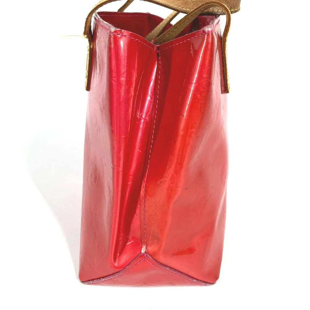 Louis Vuitton Fuschia Bag Vernis Canvas Pink Handbag Monogram Tote Lead Pink